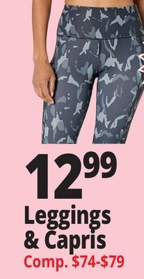 Ocean State Job Lot Leggings & capris offer