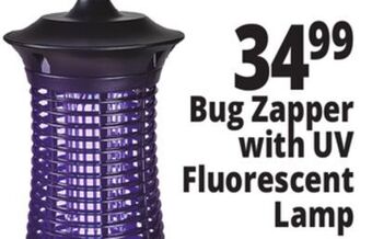 Ocean State Job Lot Outdoor living accents electric insect zapper with uv fluorescent lamp offer