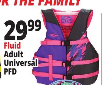 Ocean State Job Lot Fluid universal adult life vest, large offer