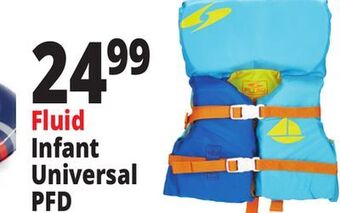 Ocean State Job Lot Fluid universal child life vest, large offer