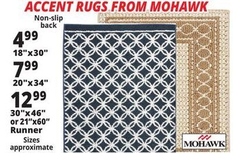 Ocean State Job Lot Mohawk accent rugs offer