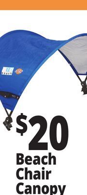 Ocean State Job Lot Rio beach mycanopy personal chair shade offer