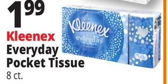 Ocean State Job Lot Kleenex everyday pocket tissue offer
