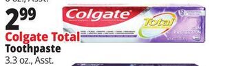 Ocean State Job Lot Colgate total toothpaste offer
