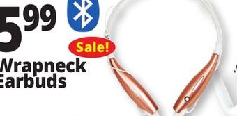 Ocean State Job Lot Techbunch wireless neck wrap earbuds offer