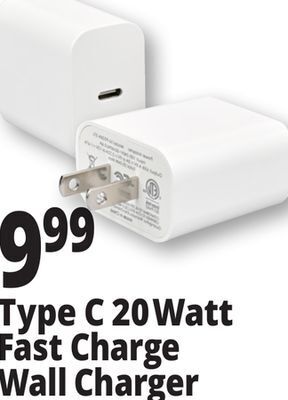 Ocean State Job Lot Techbunch universal usb-c wall charger offer