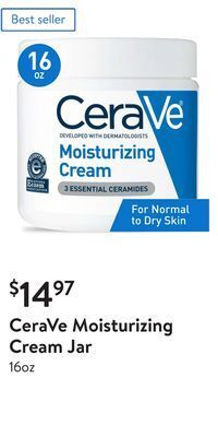 Cerave moisturizing cream jar