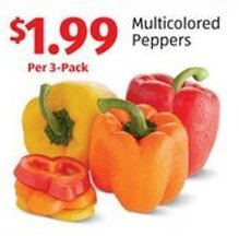 Aldi Multicolored Peppers offer