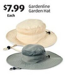 Aldi Gardenline Garden Hat offer