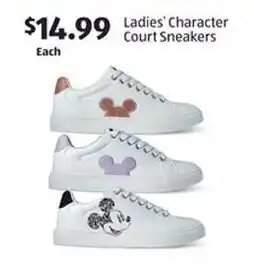 Aldi Ladies' Character Court Sneakers offer