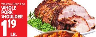 Bravo Supermarkets Whole pork shoulder offer