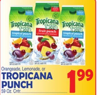 Bravo Supermarkets Tropicana punch offer