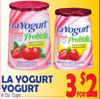 Bravo Supermarkets La yogurt yogurt offer