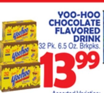 Bravo Supermarkets Yoo-hoo chocolate flavored drink offer