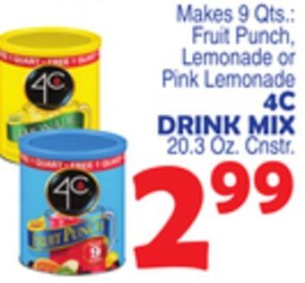 Bravo Supermarkets 4c drink mix offer