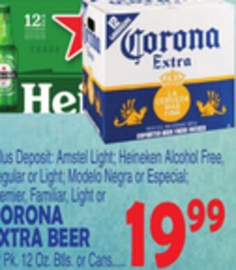Bravo Supermarkets Corona extra beer offer