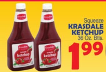 Bravo Supermarkets Krasdale ketchup offer