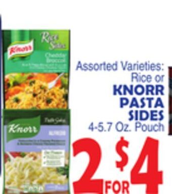 Bravo Supermarkets Knorr pasta sides offer