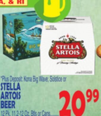 Bravo Supermarkets Stella artois beer offer