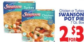 Bravo Supermarkets Swanson pot pie offer