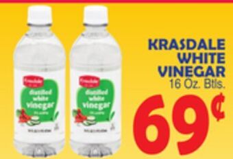 Bravo Supermarkets Krasdale white vinegar offer