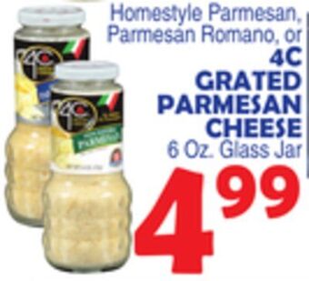 Bravo Supermarkets 4c grated parmesan cheese offer