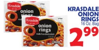 Bravo Supermarkets Krasdale onion rings offer