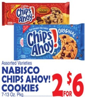 Bravo Supermarkets Nabisco chips ahoy! cookies offer