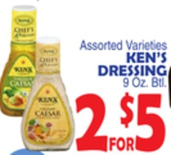 Bravo Supermarkets Ken's dressing offer