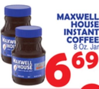 Bravo Supermarkets Maxwell house instant coffee offer