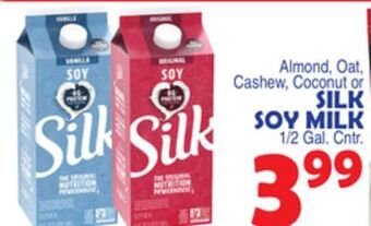 Bravo Supermarkets Silk soy milk offer
