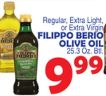 Bravo Supermarkets Filippo berio olive oil offer