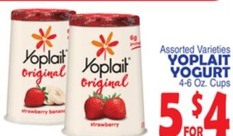 Bravo Supermarkets Yoplait yogurt offer