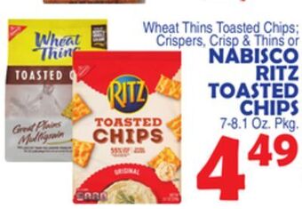 Bravo Supermarkets Nabisco ritz toasted chips offer