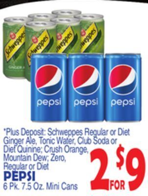 Bravo Supermarkets Pepsi offer