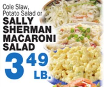 Bravo Supermarkets Sally sherman macaroni salad offer