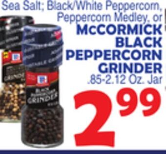Bravo Supermarkets Mccormick black peppercorn grinder offer