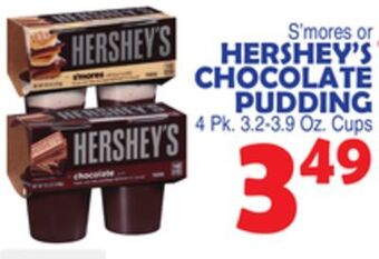 Bravo Supermarkets Hershey's chocolate pudding offer