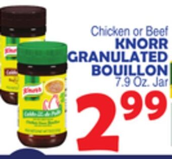 Bravo Supermarkets Knorr granulated bouillon offer