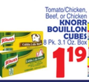 Bravo Supermarkets Knorr bouillon cubes offer