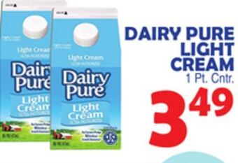 Bravo Supermarkets Dairy pure light cream offer