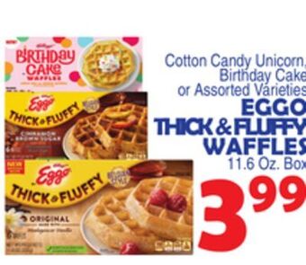 Bravo Supermarkets Eggo thick & fluffy waffles offer