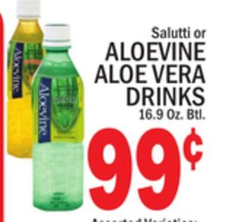 C Town Aloevine aloe vera drinks offer