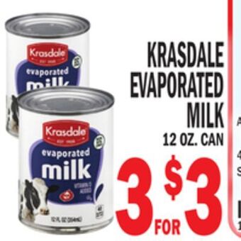 C Town Krasdale evaporated evaporated milk offer