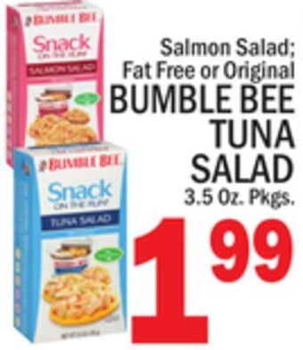C Town Bumble bee tuna salad offer