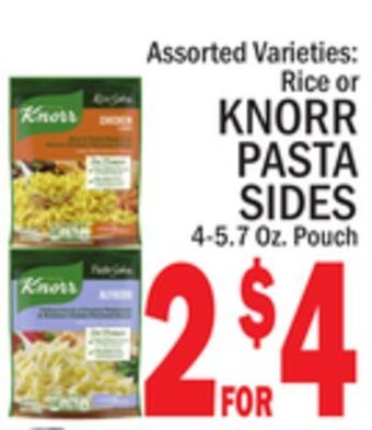 C Town Knorr pasta sides offer