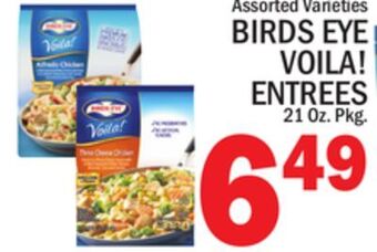 C Town Birds eye voila! entrees offer