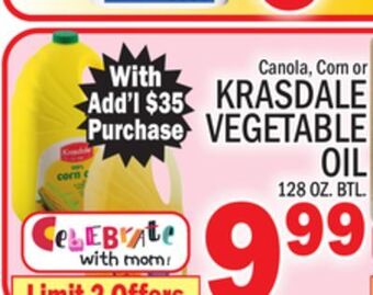 C Town Krasdale vegetable oil offer