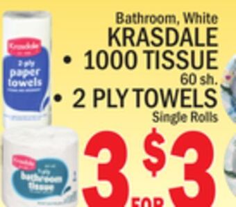 C Town Krasdale • 1000 tissue offer