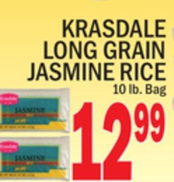 C Town Krasdale long grain jasmine rice offer